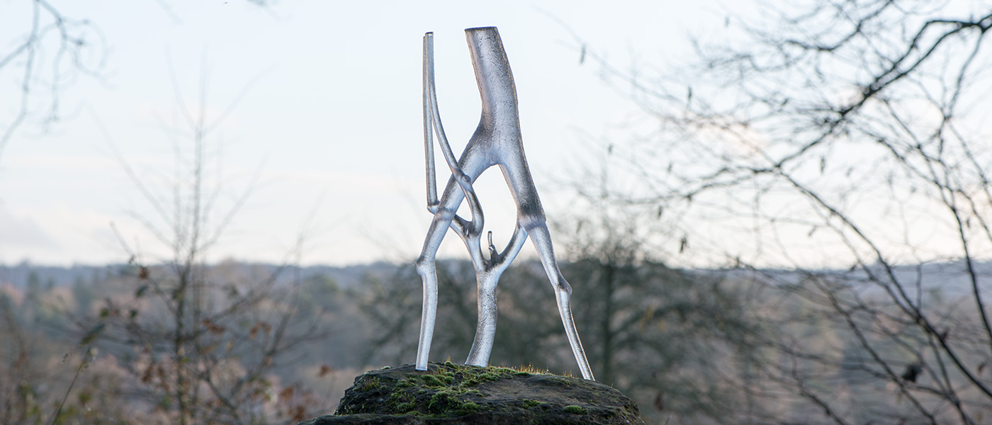 51,5.4728N 0,1.9137E (Judas-Tree, Cercis siliquastrum), Forest Row, UK. 2013. Digital sculpture by Michael Winstone.